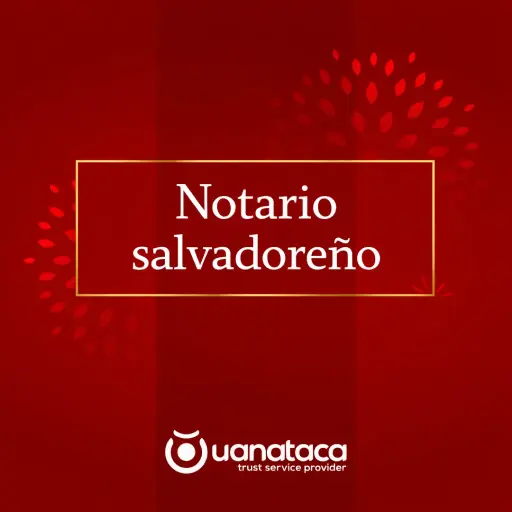 Certificado de Notario Salvadoreño